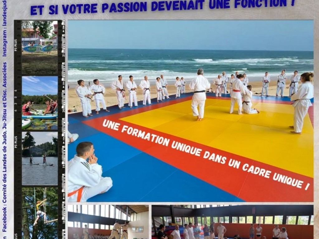 Image de l'actu 'Le Comité des Landes de Judo-Jujitsu organise un stage d'arbitrage du 28 au 30 août 2026 au Centre Sportif de l'Isle Verte à Soustons.'
