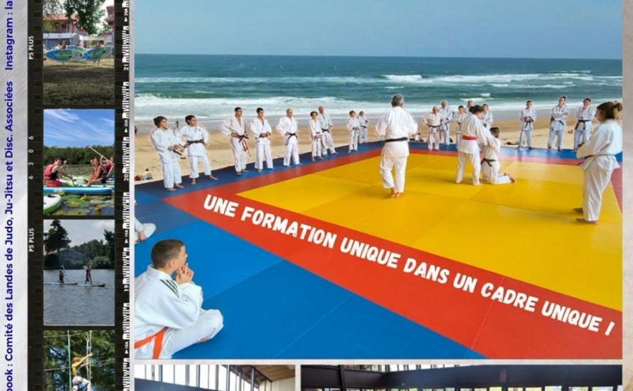 Le Comité des Landes de Judo-Jujitsu organise un stage d'arbitrage du 28 au 30 août 2026 au Centre Sportif de l'Isle Verte à Soustons.